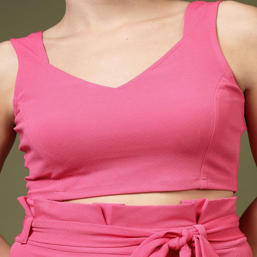 Sweetheart Neck Crop Top