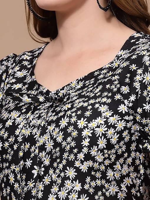 Women's Crepe Sheath Mini Dress