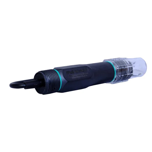 Industrial Ph Flat Tip Sensor - Color: Black