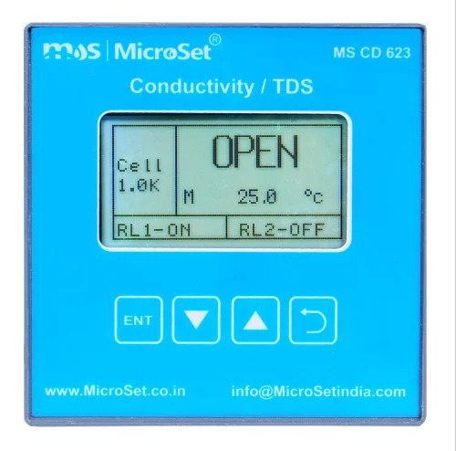 Online Conductivity Tds Indicating Controller Transmitter - Accuracy: +- 1 %
