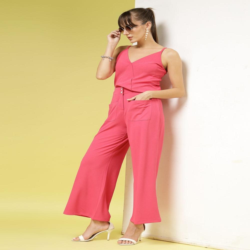 Relaxed Flared Trousers