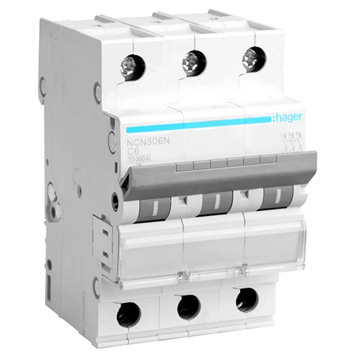 Three Pole Hager Mcb - Features: Durable