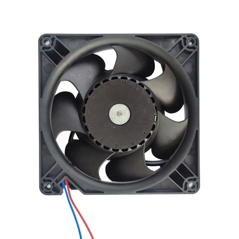 ebmpapst DV5218N 48V DC 127x127x38mm 12738 0.395A 18.5W 5000RPM 2700m3/h Axial Flow Cooling Fan for Signal Transmitter