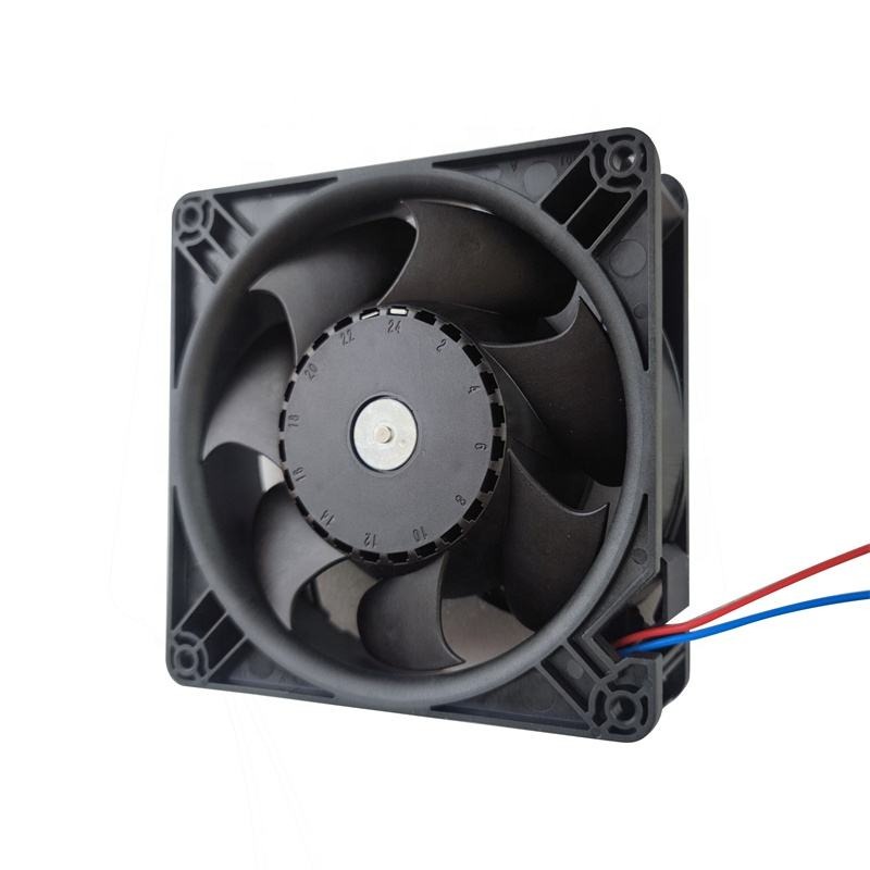 ebmpapst DV5218N 48V DC 127x127x38mm 12738 0.395A 18.5W 5000RPM 2700m3/h Axial Flow Cooling Fan for Signal Transmitter
