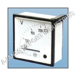 Abs Plastic And Mild Steel Voltmeter 