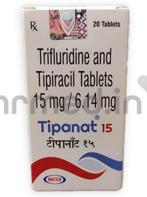 Trifluridine And Tipiracil Tablets 15 Mg/6.14 Mg - Origin: India
