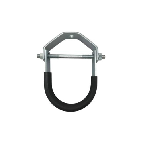 Adjustable Clevis Hanger With Rubber - Color: Silver