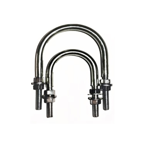 U-Bolt With Pvc Sleeve - Color: Silver
