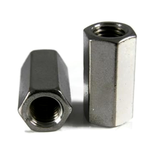 Threaded Rod Connector - Color: Silver