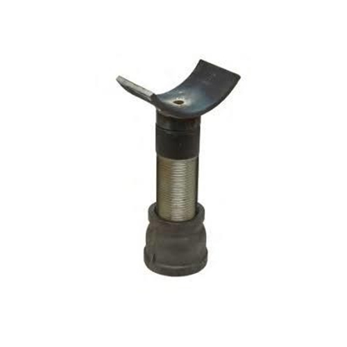 Adjustable Pipe Saddle Support - Color: Black