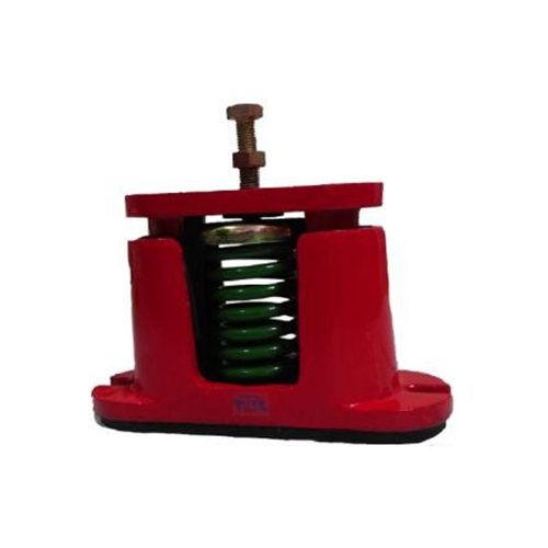 Ecsmr 50 Mm Def Cased Spring Mount - Color: Red