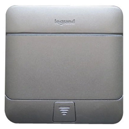 054013 Legrand 8 Module Pop-Up Boxes - Color: Grey