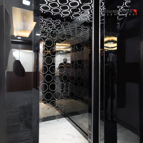 Home Lift with Cube Cabin