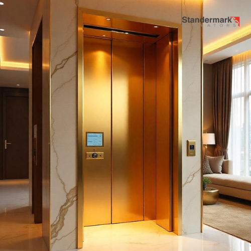 Home Lift with Mirror Finish