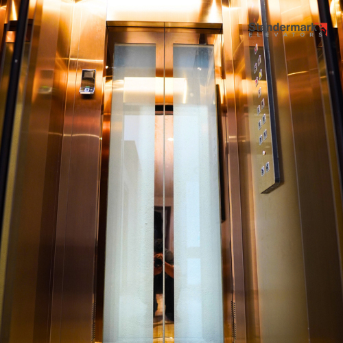 Home Lift with Rose Gold