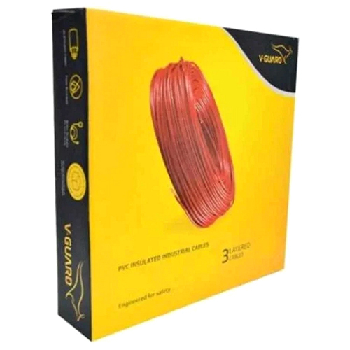 V Gaurd 0.75 Sqmm House Wire - Color: Multicolor