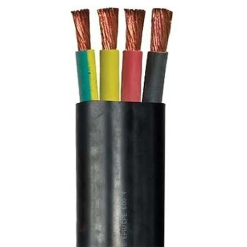 Four Core Submersible Cable - Armored Material: Plastic