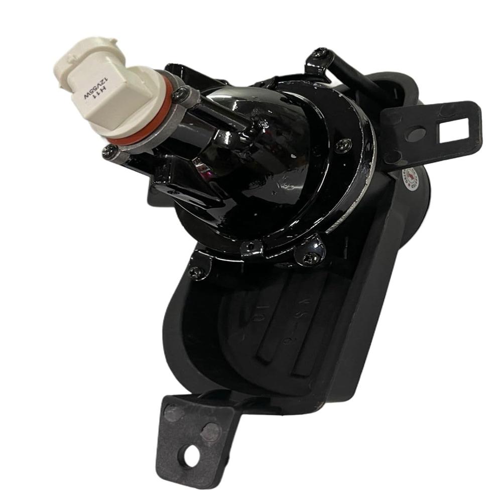 K D Projector Fog Lamp Set For Mahindra Scorpio Classic Pair, 2022-onwards (White Halogen Bulb) - Body Material: Plastic