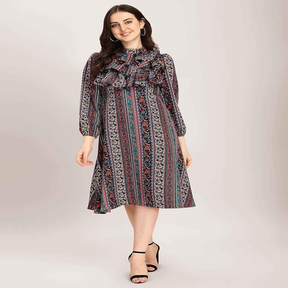 Fancy Gown Dresses For Women - Color: Black