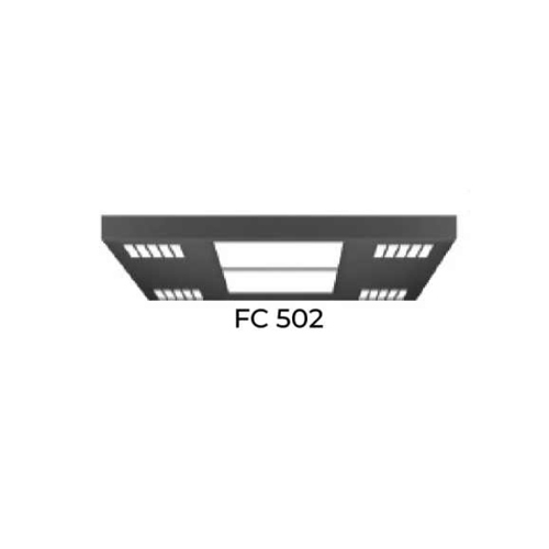 Fc502 Elevator False Ceiling - Color: Gray And White