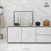 White Statuario Porcelain Floor Tiles Viola Grey - Feature: Heat Insulation