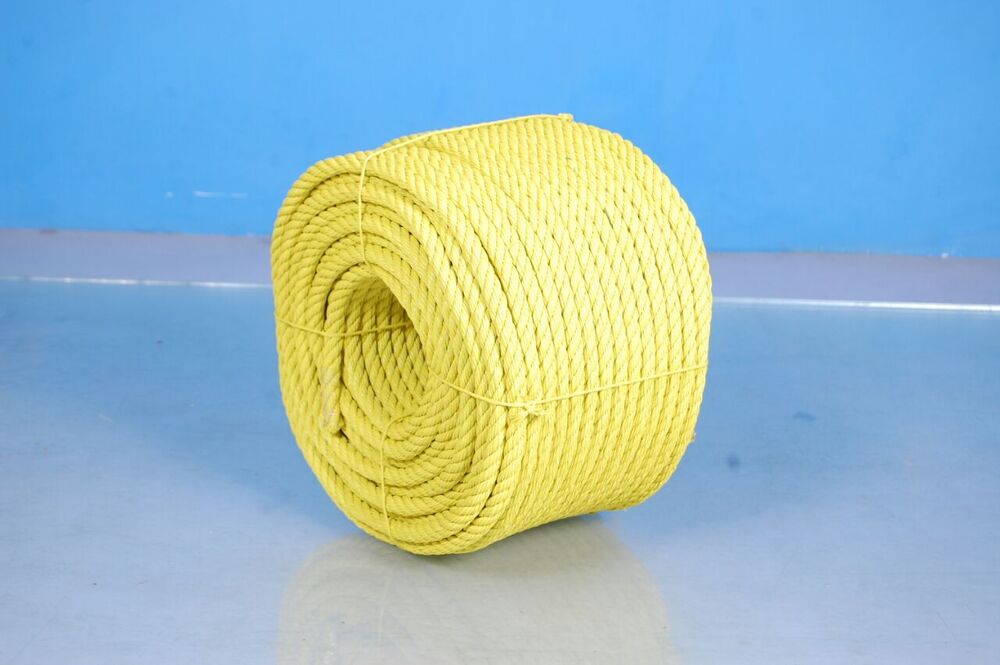 Plastic Twisted Cord - Color: Yellow