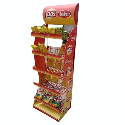 Chips Packet Display Rack - Capacity: 20 Kg Kg