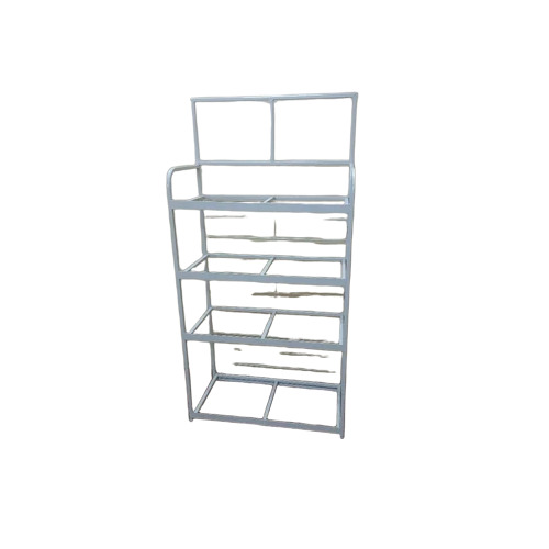 White Metal Rack - Capacity: 50 Kg Kg