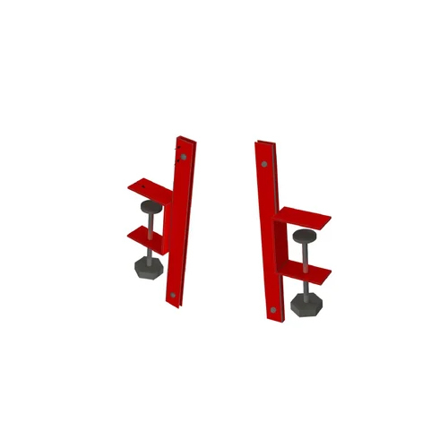 10 Inch Flange Board Fitting - Color: Red