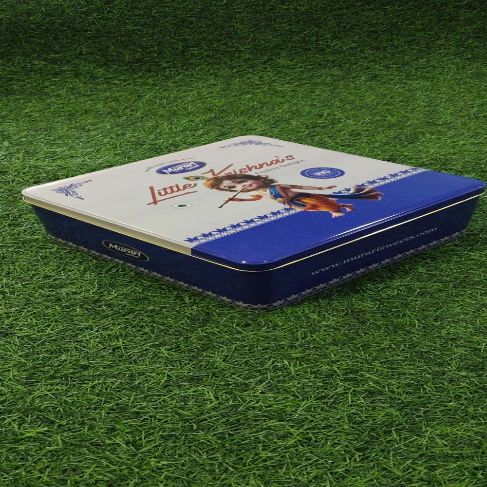 Janmashtami Tin Container