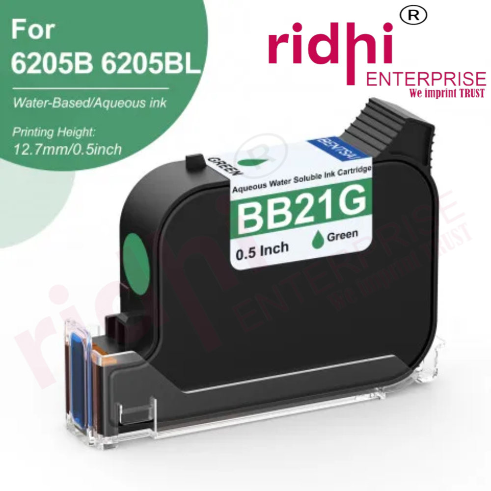 Bentsai-bb21c Cyan Original Water-based -Soluble Ink Cartridge - Automatic Grade: Semi-automatic