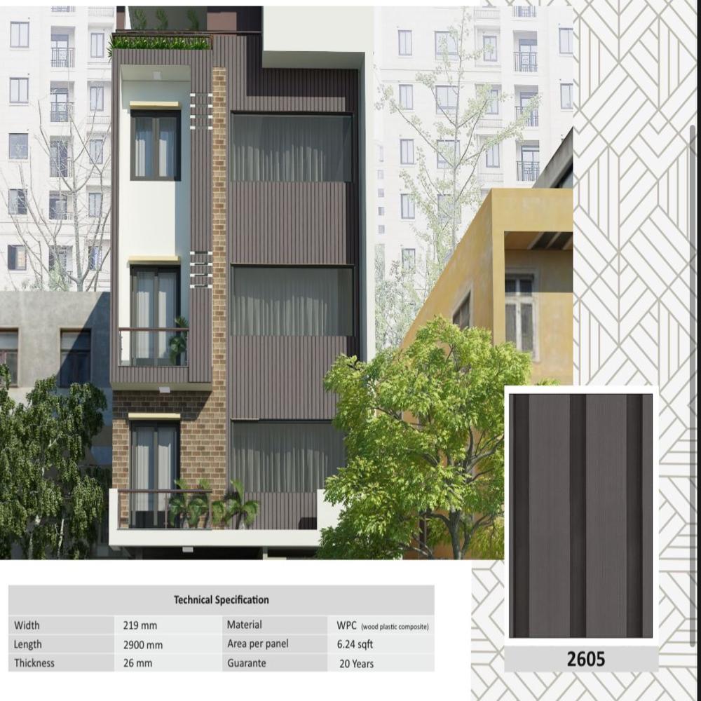 SIF EXTERIOR WPC CLADDING By Re Imagine Creative Decor 