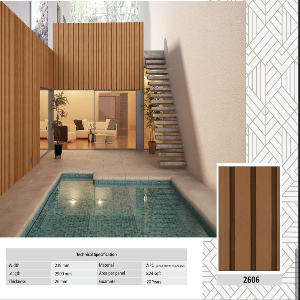 SIF EXTERIOR WPC CLADDING By Re Imagine Creative Decor 