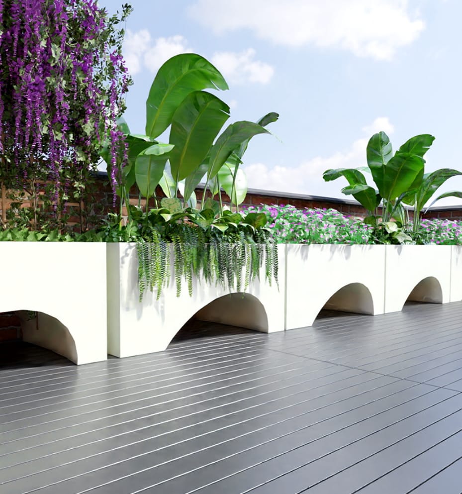 Polymer Plastic Fiber Plant and Flower Pots and Planter Manufacturer Dealer and Whole Seller in Kolkata