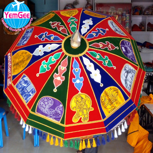 Temple Umbrella - Color: Multicolor