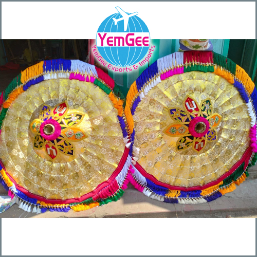 Temple Bamboo Umbrella - Color: Multicolor