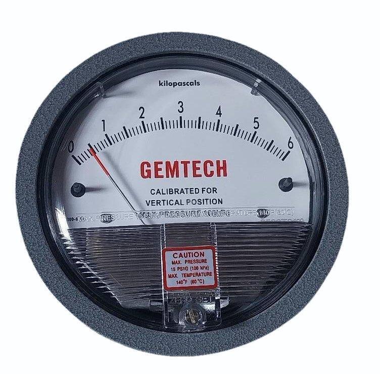 Popular Brands Across India - GEMTECH Differential Pressure Gauge Wholesaler Near DELHI