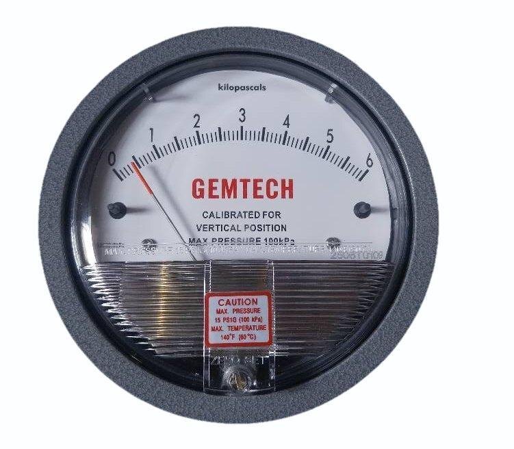 GEMTECH Differential Pressure Gauge By SIDCUL Rudrapur Uttarakhand