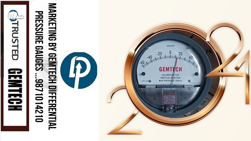 'Popular Brands Across All India' - GEMTECH Differential Pressure Gauge Wholesaler Near Mumbai