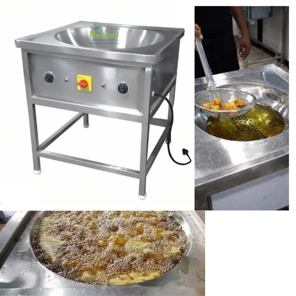 electric kadai with stand