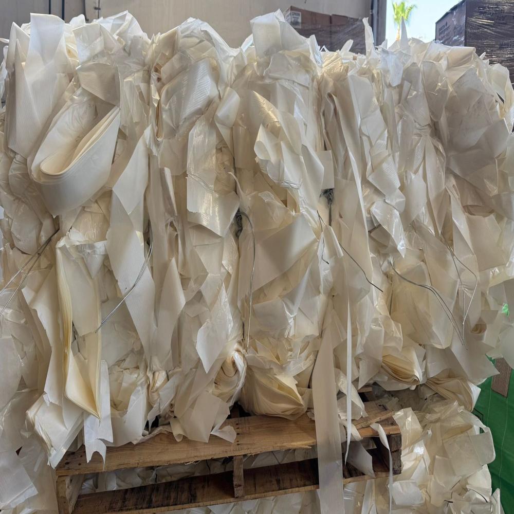 Bleached CCK Spent Liners for repulping