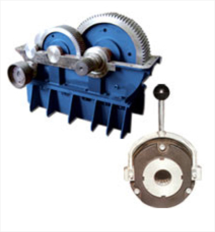 Crane Gear Box - Color: Blue
