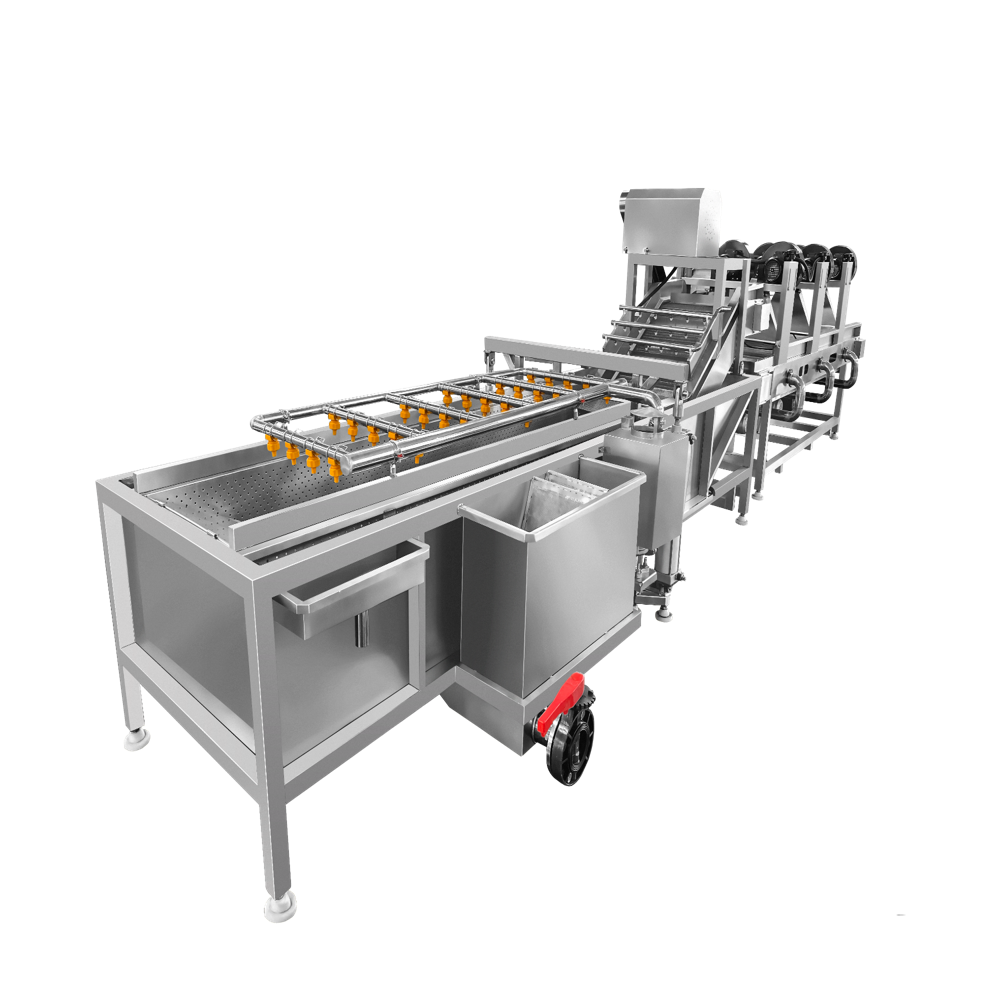 Vegetable Washing Machine - Color: Silver