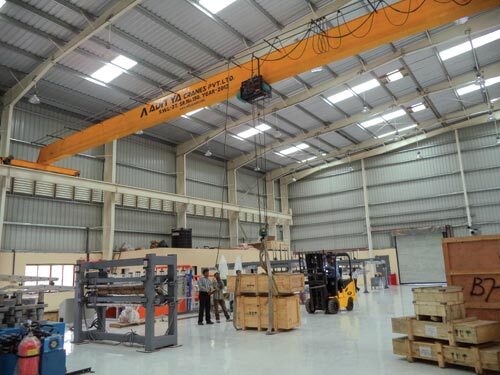 सिंगल गर्डर ईओटी क्रेन