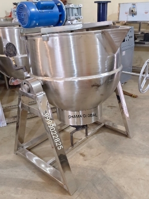 electric tilting kettle ss