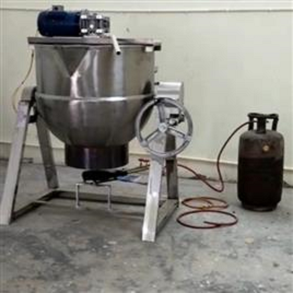 jacketed milk boiler lpg