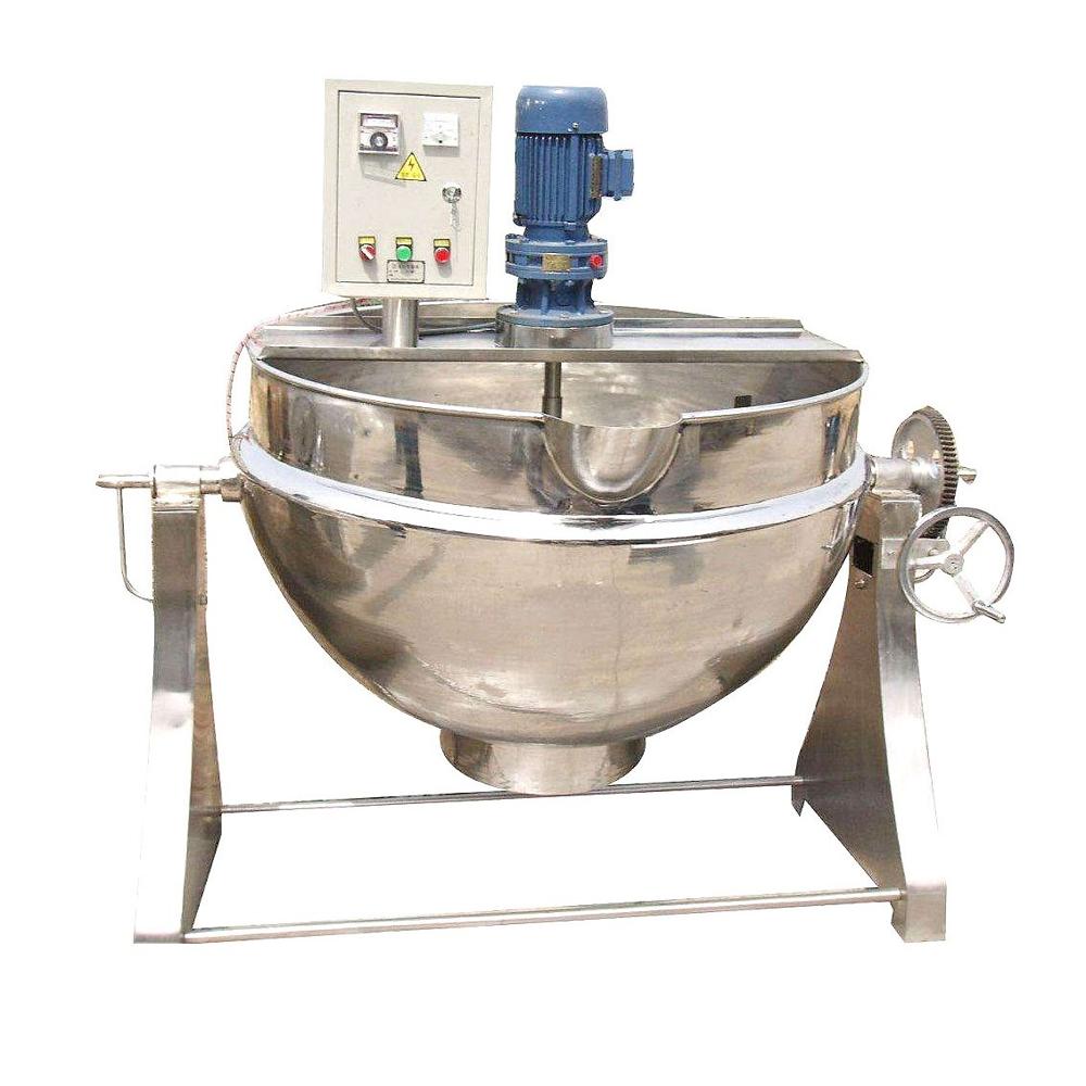 gas electric jacketed kettle