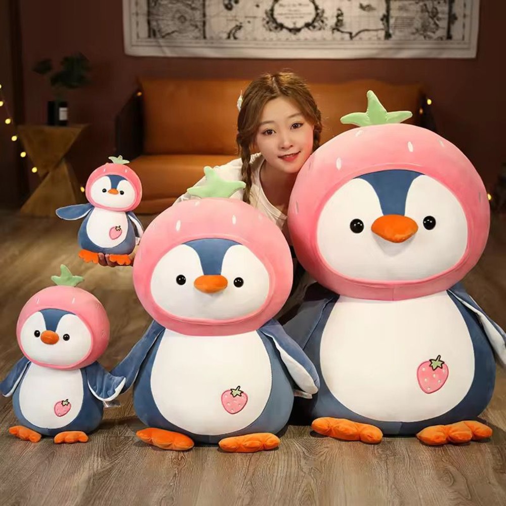 Strawbweey Penguin Soft Toy - Color: Multicolor
