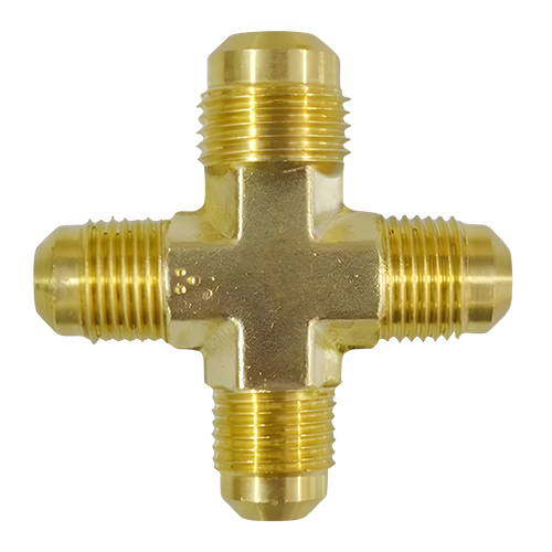 Brass Four Way Male - Color: Various Color Available