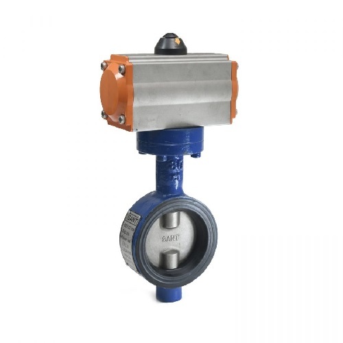Actuator Operated Butterfly Valve
